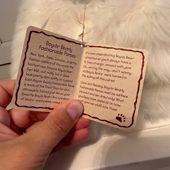 NWT, Boyds Bears, Bearly Fashionable Purses - Picture 4 of 4